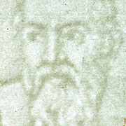 Lire 10.000 “tipo 1948” - in filigrana nel medaglione di sinistra busto di Michelangelo e in quello di destra busto di Galileo Galilei