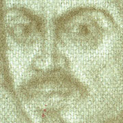 Lire 100.000 “tipo 1994” - in filigrana testa di Caravaggio e monogramma Banca d'Italia